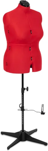 Miniatura 8 de Adjustoform Sew Simple FG304 maniquí ajustable para costura Poppy S-M (talla de vestido EE. UU. 4-12) maniquí femenino de 8 piezas + marcador