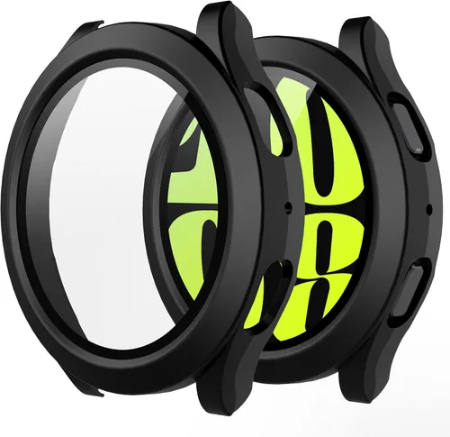 Miniatura 17 de Misxi - Juego de 2 fundas rígidas de policarbonato con protector de pantalla para Samsung Galaxy Watch 5 Galaxy Watch 4 de 40 mm, funda ultradelgada