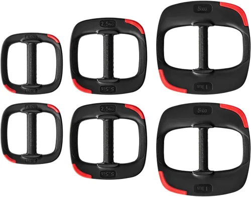 Miniatura 9 de Les Mills™ Dual Purpose Ergonomic Exercise Weight Plates for Total Body Workouts