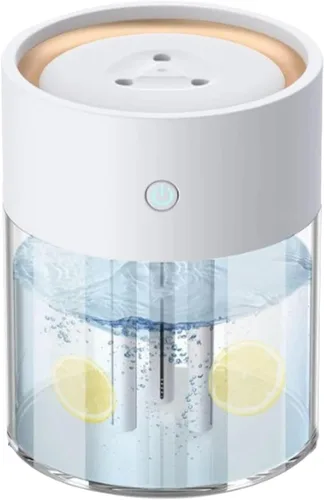 Humidificadores para dormitorio, habitación grande, 2 L, difusor de aceite de llenado superior de niebla fría para guardería y plantas,