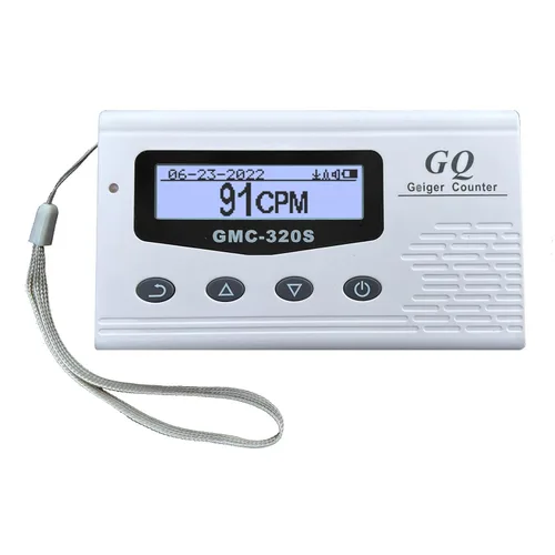 Miniatura 7 de GQ GMC-300S Contador Geiger Digital, Detector de Radiación Nuclear, Monitor, Medidor, Dosímetro de Radiación