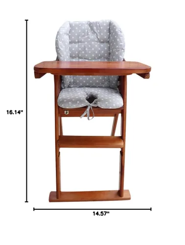 Miniatura 7 de Twoworld Cojín para silla alta, cojín grueso grande para silla alta de bebé, transpirable, adecuado para todo tipo de sillas de comedor de bebé