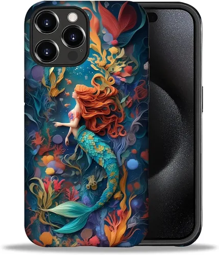 Miniatura 52 de DAIZAG Funda compatible con iPhone 11, hermoso color arena, patrón completo, carcasa rígida híbrida de plástico TPU + funda de protección