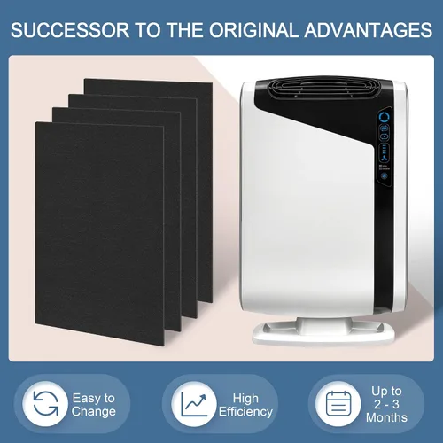 Miniatura 6 de 8 pre Aera Max 300 filtro de repuesto compatible con filtro de coche Fellowes para AeraMax 290/300/DX95 Air Pur-ifiers también compatible