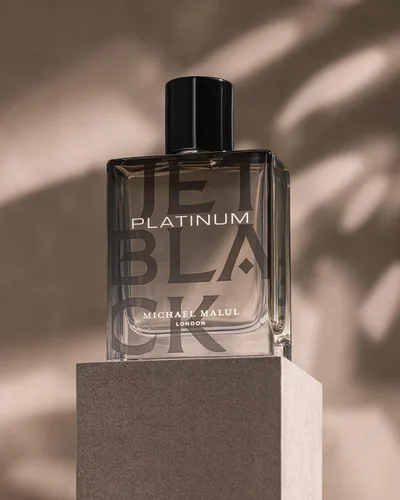 Miniatura 4 de Michael Malul Jet Black Platinum Eau de Parfum para Hombre - 3.4 fl oz 3.4oz
