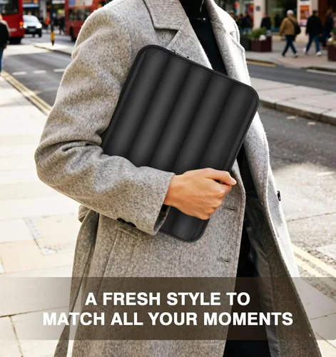 Miniatura 7 de MoKo Funda para portátil de 13 a 14 pulgadas, bolsa de transporte para laptop compatible con el nuevo Mac Neo A18 Pro, Mac Pro M5 de 14 pulgadas
