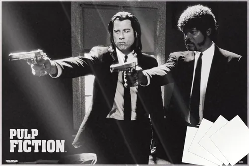 Miniatura 7 de POSTER STOP ONLINE Pulp Fiction - Póster de película (Vincent & Jules - Guns) (tamaño: 36" x 24")