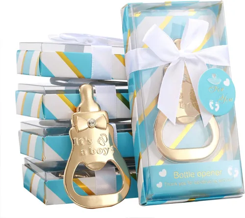Miniatura 4 de Paquete de 24 abridores de botellas para fiestas de baby shower, recuerdos de baby shower, recuerdos de baby shower, abrebotellas para cumpleaños