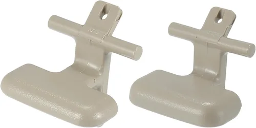 X AUTOHAUX 1 par superior inferior consola central reposabrazos clip para Hyundai Sonata 2009-2010 84661-3K000V2 84662-3K000V2 beige