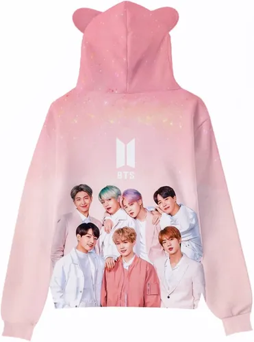 Miniatura 2 de Rpbznr Sudadera con capucha para mujer unisex para niñas con capucha Hallyu