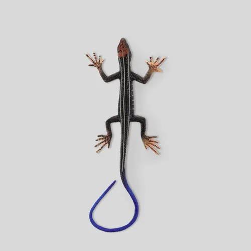 Miniatura 4 de Toddmomy Lagartos de plástico realista juguete de lagarto modelo artificial reptil lagarto figuras animales juguetes trucos broma para niños