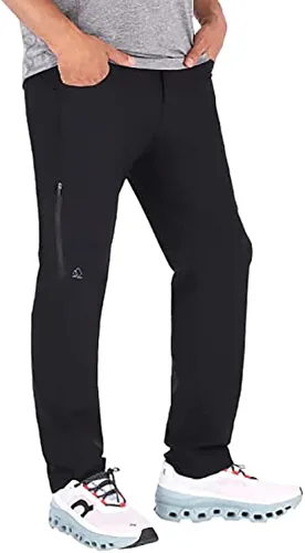 Apricoat Pantalones de aventura Pantalones de senderismo ligeros para hombre y mujer, resistentes al viento y al agua, pantalones casuales Ripstop