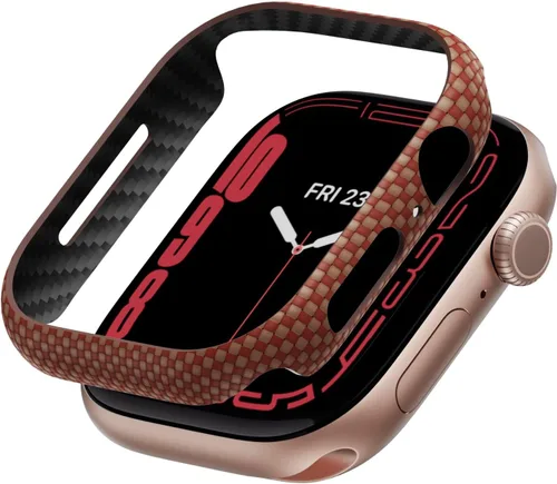 Miniatura 10 de PITAKA Funda para Apple Watch Ultra 3/2/1, Funda Exquisita Minimalista y Delgada para Apple Watch Ultra de 49 mm - Hecha de Fibra de Aramida
