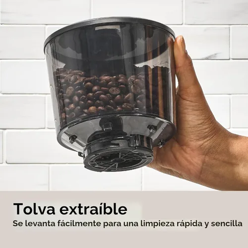 Miniatura 6 de OXO Brew - Molinillo de muelas cónicas - Negro mate, muelas de acero inoxidable, molienda inteligente automática de un toque