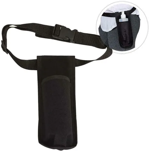 Miniatura 4 de Funda para botella de masaje, paquete de cintura duradera, kit de funda de botella individual, correa ajustable, dispensador de aceite esencial