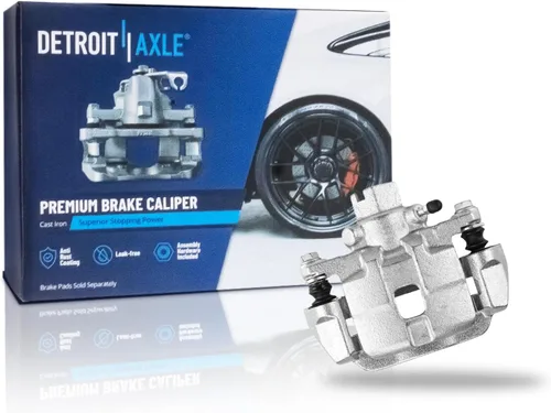 Miniatura 25 de Detroit Axle - Pinza de freno trasera izquierda para Chevrolet Equinox Captiva Sport GMC Terrain Saturn Vue Pontiac Torrent Pinza de freno lateral