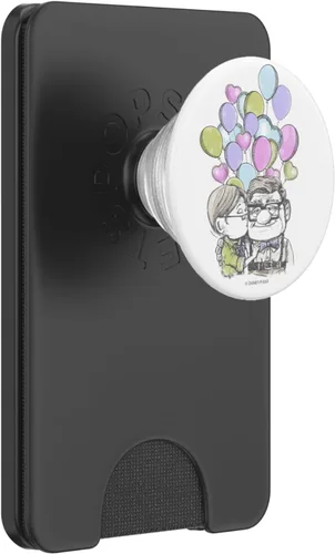 Miniatura 7 de Disney Pixar Up Carl Ellie Kiss con globos PopSockets adhesivo PopGrip