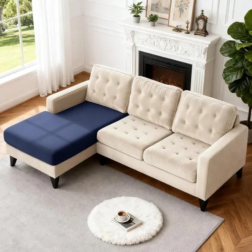 Miniatura 16 de TAOCOCO Fundas de Cojines de Sofá Elásticas Fundas de Asiento de Silla para Sillón, Fundas de Asiento de Sofá de 1 Pieza Protector de Muebles Suave