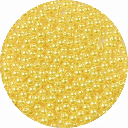 Miniatura 70 de Perlas de cuentas, 4000 piezas de cuentas de perlas de 3 mm redondas para llaveros, pulseras, collares, llaveros, joyería, manualidades, decoración