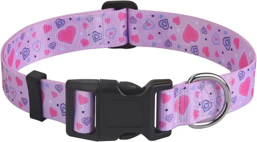 Miniatura 13 de Collar para Perros para Perros Pequeños y Gatos, Collar Suave y Cómodo para Mascotas para Perros Pequeños, Medianos y Grandes, Patrón Geométrico