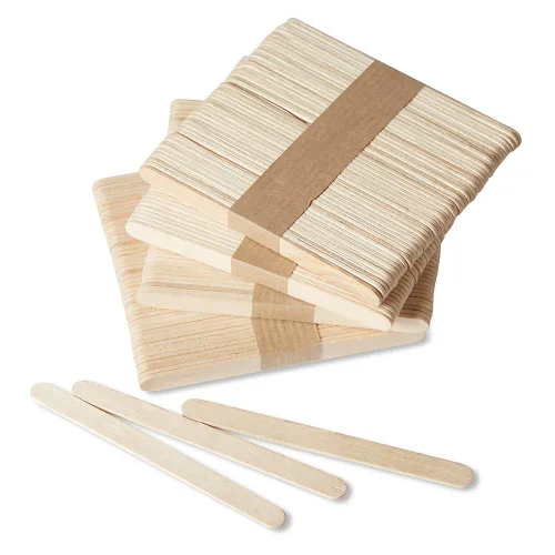 Miniatura 3 de hand2mind Juego de palos de madera natural y palitos de artesanía jumbo Perfect Stix (1000 unidades)