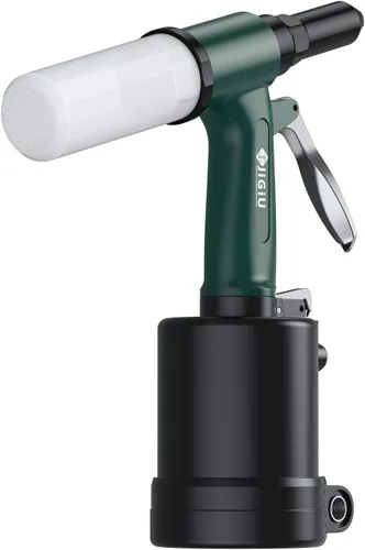 Miniatura 8 de JiGiU Herramienta neumática Remachadora de aire 3097LBF Tirando Pistola de remache neumática para ahorro de mano de obra pesada, remachadora de aire