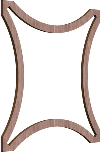 Miniatura 31 de Lilley Paneles decorativos de pared de madera con calado, extra pequeños, 7 3/8 pulgadas de ancho x 7 3/8 pulgadas de alto x 1/4 pulgadas de alto