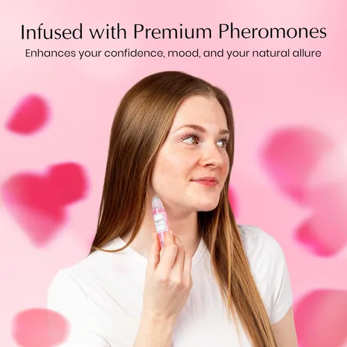 Miniatura 3 de Perfume exótico de feromonas de loto para mujer – Elegante aroma de loto nucifera y rosa de damasco otoñal, fragancia floral de larga duración