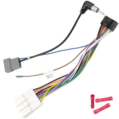 Miniatura 7 de Kit de adaptador de arnés de cable de radio para coche de 20 pines con conectores tipo culata de reemplazo para Nissan Altima Frontier Xterra Subaru