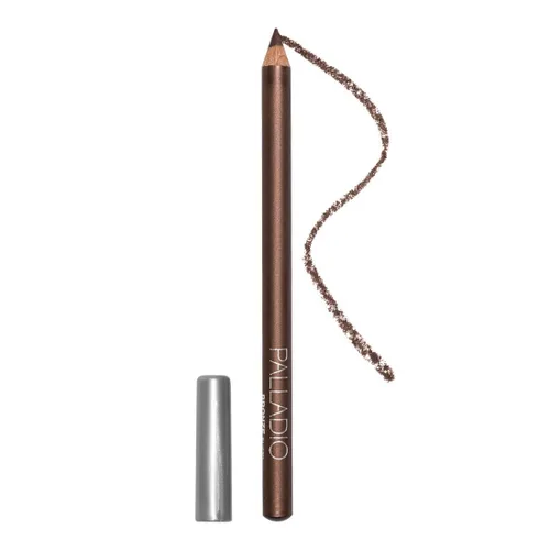 Palladio Lápiz delineador de ojos de madera, forma de lápiz delgado, fácil aplicación, fórmula firme pero suave, ojos perfectamente delineados,