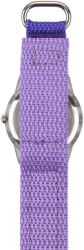 Miniatura 3 de Disney Princess Kids' Plastic Time Teacher Analog Quartz Nylon Strap Watch