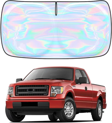 Miniatura 104 de Parasol para parabrisas Rivian R1S R1T 2022-2026 – Parasol compatible con Rivian R1S R1T plegable para ventana delantera, protector de visera solar