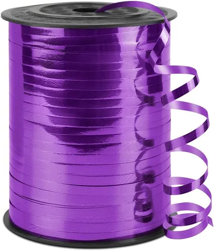 Miniatura 20 de Cinta Rizada Plateada, 1/5" de ancho x 500 yardas Cintas Rizadas de Navidad para Envolver Regalos, Decoración de Fiestas, Cuerda de Globos, Cabello