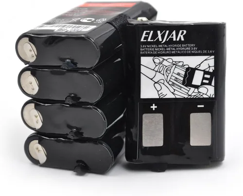 Paquete de 5 baterías recargables AAA Ni-MH de 3.6 V 700 mAh para radios Motorola GMRS/FRS 53617 KEBT-086-A KEBT-086-B KEBT-086-D