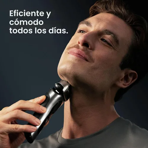 Miniatura 4 de Braun Series 8 8567cc Maquinilla de afeitar eléctrica para hombre, 4+1 elementos de afeitado y recortador de precisión para cabello largo, centro