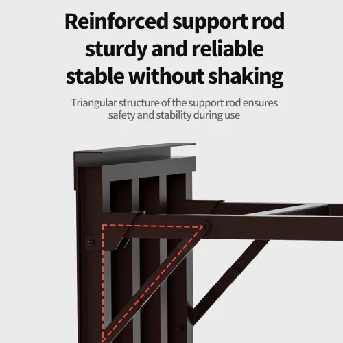 Miniatura 4 de Soporte de metal para plantas, soporte de aluminio inoxidable para macetas para uso en interiores y exteriores, altura ajustable, espacioso