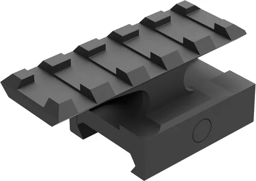 Optics Riser Picatinny Rail Riser for Optic or Red Dot Riser Mount 0.5"/0.83“/1" Height 2.1“ Length 5-Slot
