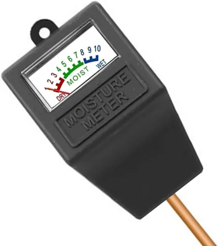 Medidor de humedad del suelo, higrómetro de plantas, sensor de humedad de plantas, monitor de agua para plantas en maceta, jardín, granja, césped