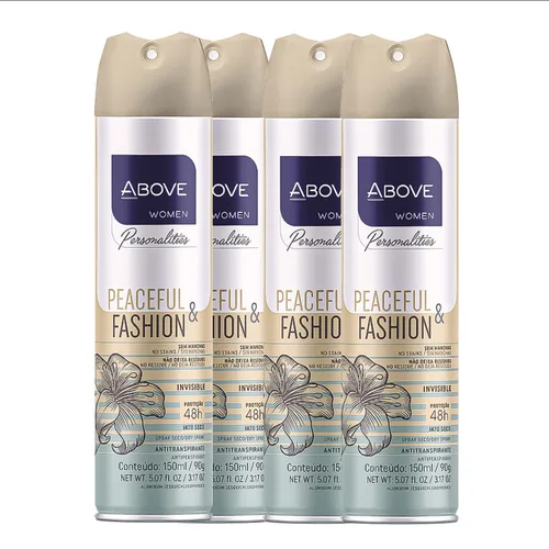 Miniatura 16 de ABOVE 48 Hours Personalities - Desodorante antitranspirante, pacífico y a la moda, 3.17 onzas, desodorante en aerosol para mujeres, notas de lirio