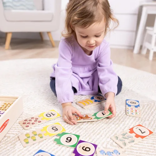 Miniatura 6 de Melissa & Doug Rompecabezas de números para autocorrección, Multicolor/Ninguno