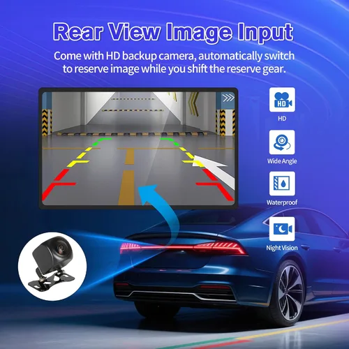 Miniatura 8 de [4+64G] 9.7" Radio de estéreo de coche para Ford F150 2009 2010 2011 2012 2013 2014 Android 13 Radio de pantalla táctil de actualización con Carplay