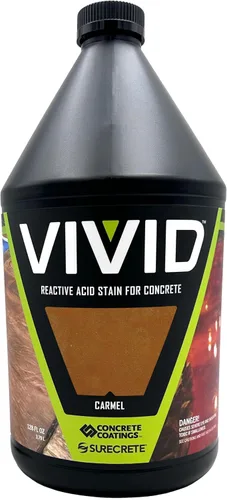 Miniatura 20 de CC Concrete Coatings Tinte ácido vívido para hormigón oliva 4OZ