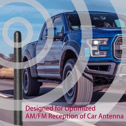 Miniatura 5 de BASIKER Antena corta para Ford F150 F250 F350 2009-2025 2026, accesorios Ford F150 de 6 3/4 pulgadas F250 F 350 de repuesto para recepción AM FM
