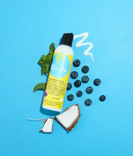 Miniatura 4 de Curls Blueberry Bliss Acondicionador Reparador Permanente - 8 oz, Ayuda a Reparar Daños y Prevenir la Rotura, Acondicionador para Cabello Rizado