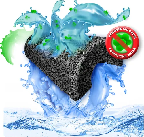 Miniatura 4 de AquaticLife - Cartucho de filtro de repuesto de bloque de carbón activado para unidades RO/RODI de ósmosis inversa