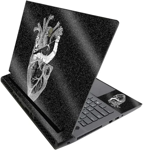 Miniatura 271 de MightySkins - Skin brillante con purpurina para Alienware M17 R3 (2020) y M17 R4 (2021) - Diversión de los años 90 Acabado duradero con purpurina