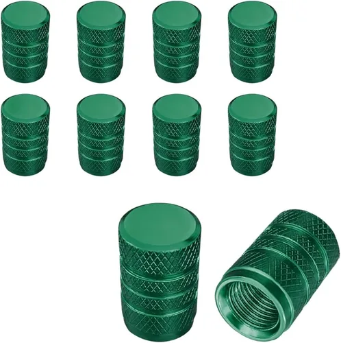Miniatura 19 de Ziciner 5 PCS Tapas de Válvula de Neumático de Automóvil, Juego de Tapas de Aire de Aluminio, A Prueba de Polvo y Resistentes a la Corrosión, Púrpura