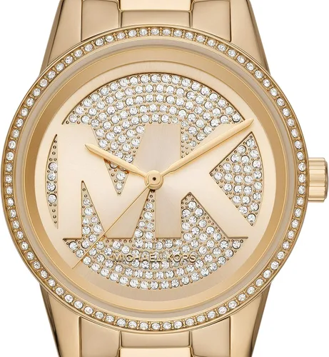 Miniatura 4 de Reloj Ritz de acero inoxidable para mujer de Michael Kors con cristal Topring