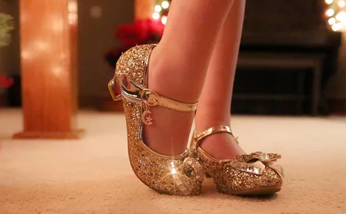 Miniatura 3 de Cadidi Dinos Zapatos de vestir para niñas, zapatos de fiesta de boda, zapatos de tacón Mary Jane Princesa (bebéniño pequeñoniño grande)