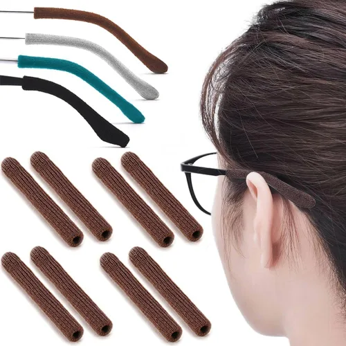 Miniatura 8 de 4 pares de almohadillas suaves para los oídos, antideslizantes, de algodón, para los ojos, almohadillas cómodas para las orejas, almohadillas 4